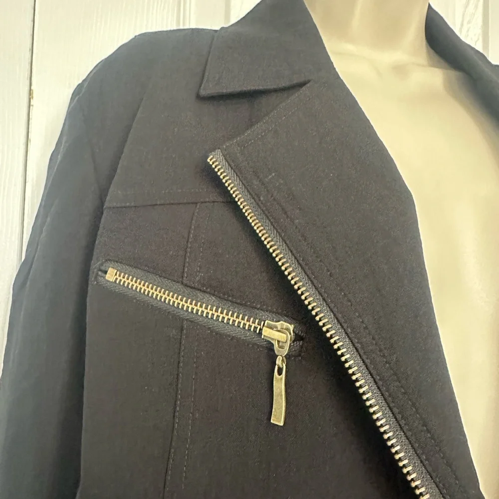 Multiples Black Utility Jacket - Picture 3 of 9